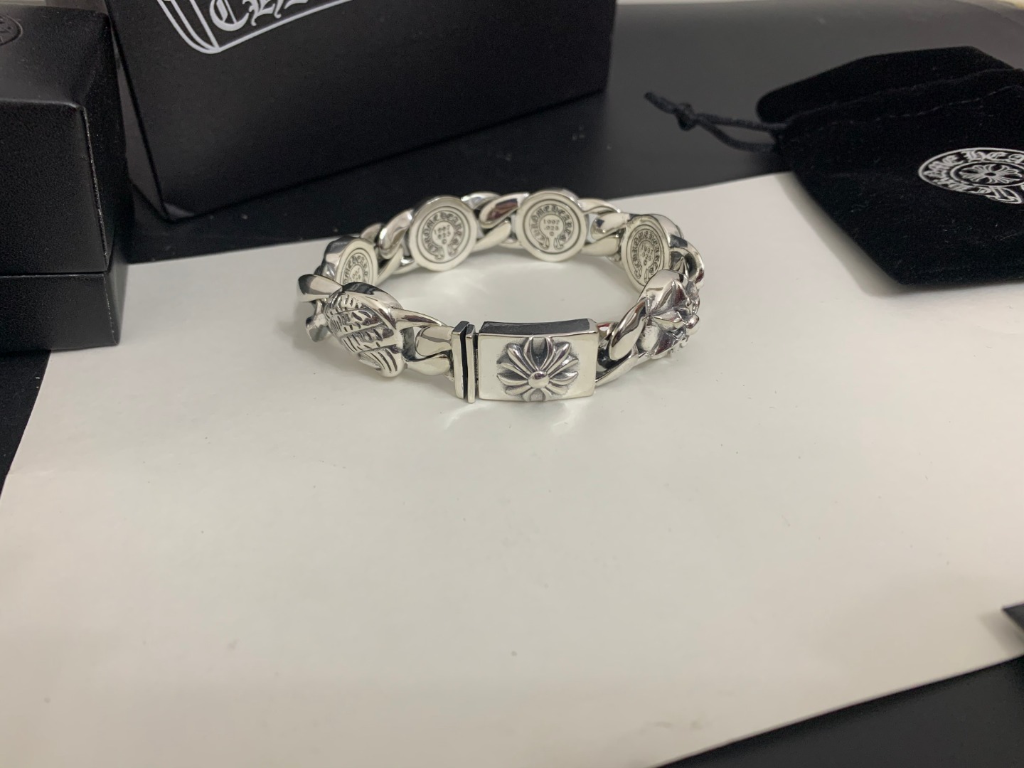 【 CHROME HEARTS 】ブレスレット、ファッションシンプルなスタイル - 画像 (2)