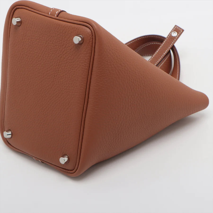 エルメス ピコタンロックPM トリヨンクレマンス ゴールド シルバー金具 - 画像 (4)