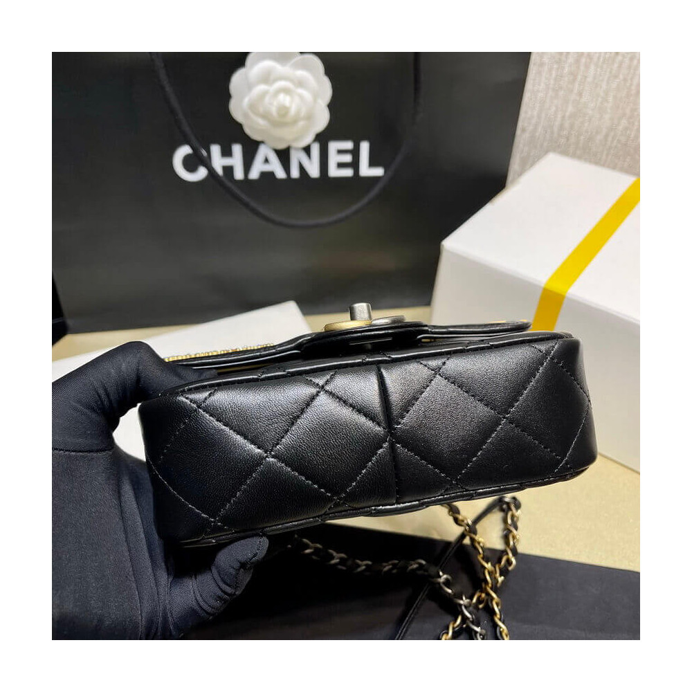 【入手困難】25ans雑誌掲載!中条あやみ愛用Chanel Pearls Charms Mini Flap Bag AS2978 - 画像 (10)