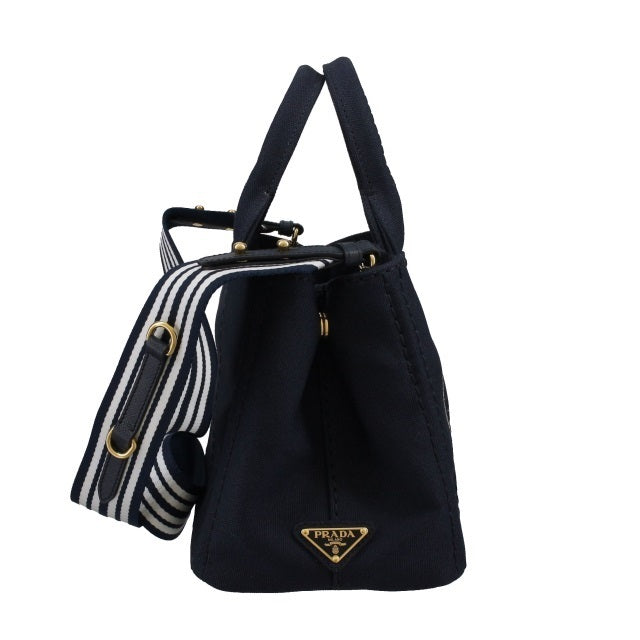 PRADA コットンキャンバス 2WAYトートバッグ - 画像 (5)