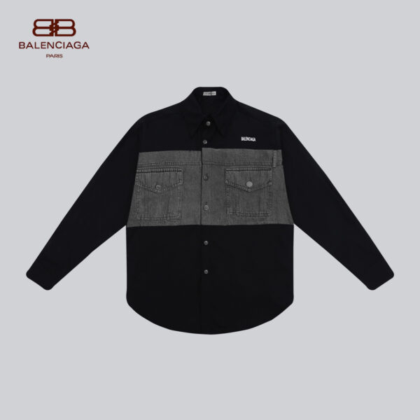 【BALENCIAGA 公式旗艦店】バレンシアガ シャツ ご好評に付き再入荷！黒 白