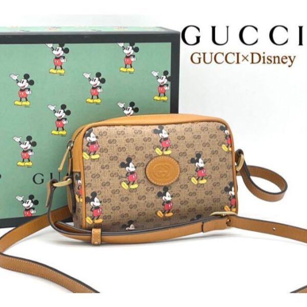 GG(グッチ) X DISNEY (ディズニー) メッセンジャーバッグ