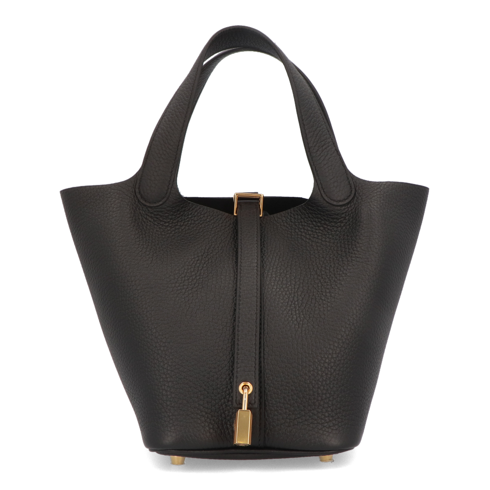 HERMES エルメス ピコタン PM ブラック トリヨン - 画像 (12)