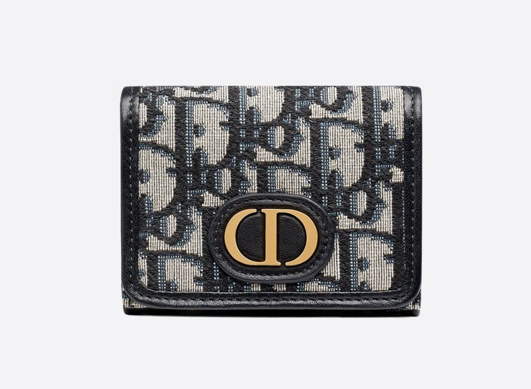 【DIOR】ディオール オブリーク 30 MONTAIGNE コンパクト財布 - 画像 (2)