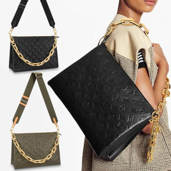 Louis Vuitton 大人気 クッサン MM ショルダーバッグ クラッチ M57782M57783M21650