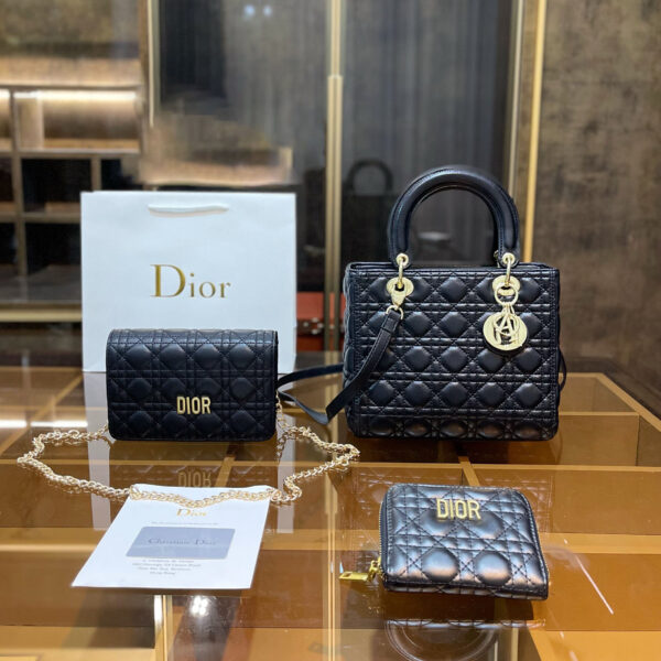 雑誌でも人気！【ディオール国内配送】LADY DIOR3点セット お得
