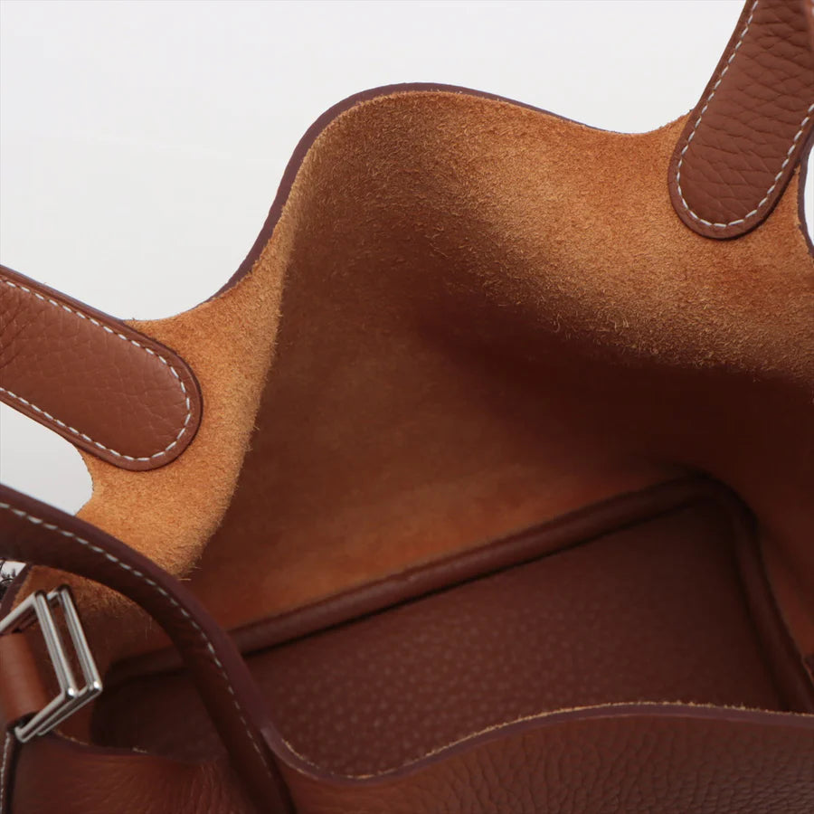 エルメス ピコタンロックPM トリヨンクレマンス ゴールド シルバー金具 - 画像 (6)