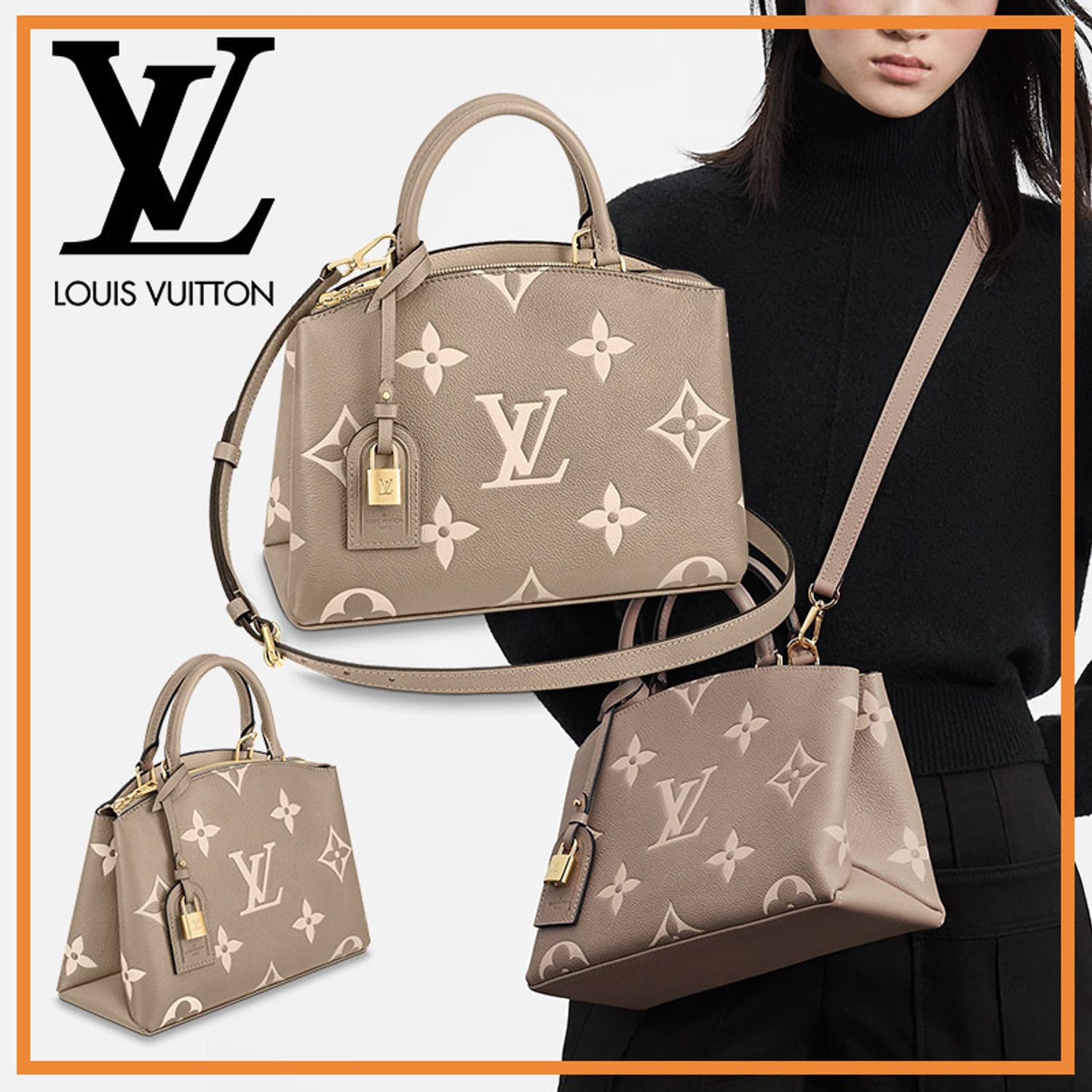 【Louis Vuitton】MONTAIGNE BBバッグ