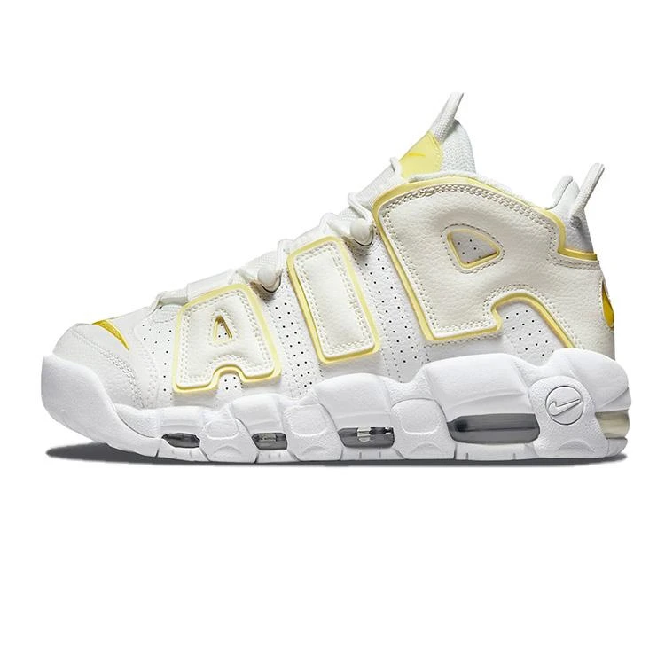 NIKE ナイキ WMNS AIR MORE UPTEMPO 'LIGHT CITRON' レディースサイズモデル エア モア アップテンポ "ライト シトロン" レディース メンズ スニーカー SUMMIT WHITE/OPTI YELLOW【海外展開 日本未入荷】 - 画像 (7)
