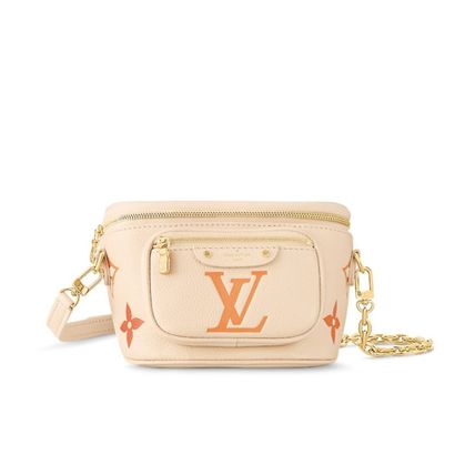 【LOUIS VUITTON】ミニベルトバッグ LV モノグラム レザー ロゴ - 画像 (2)