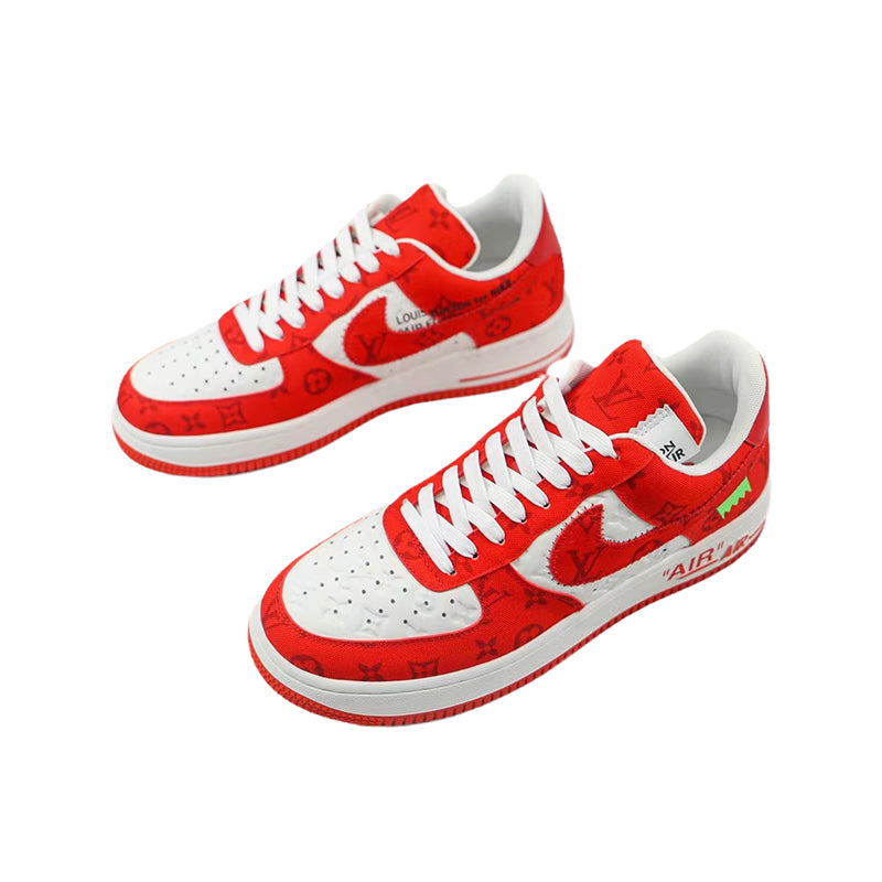 【NIKE X LOUIS VUITTON】ナイキ x ルイスヴィトン エア フォース 1 レッド - 画像 (5)
