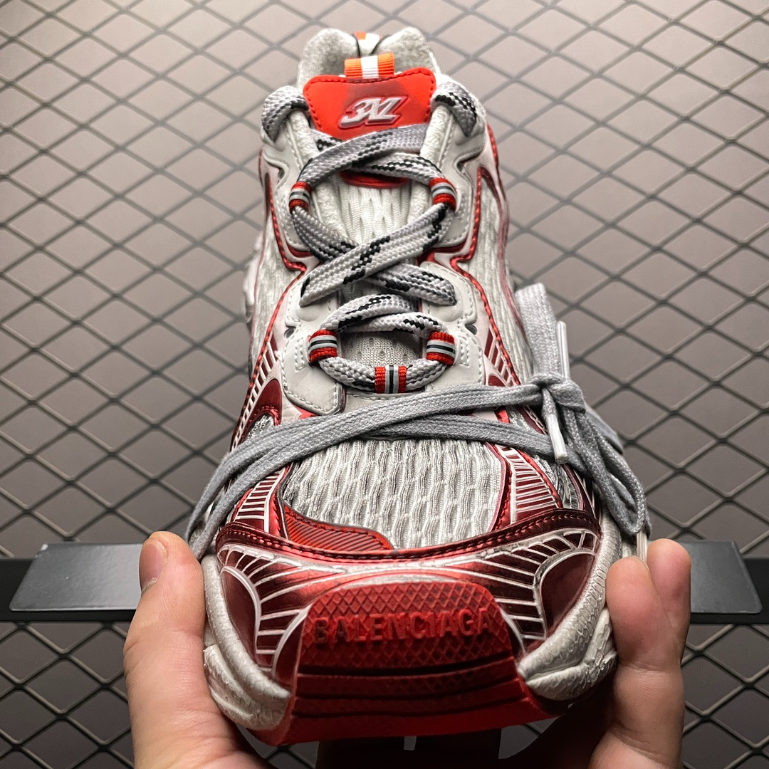 Balenciaga 3XL Sneaker White Red(734734W3XL29060) - 画像 (6)