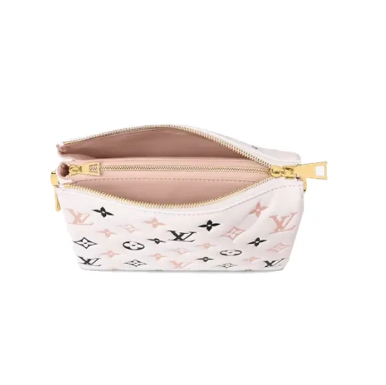 【LOUIS VUITTON】LV2023新品COUSSIN BB ショルダーバッグ斜め掛けバッグゴールドチェーン - 画像 (4)