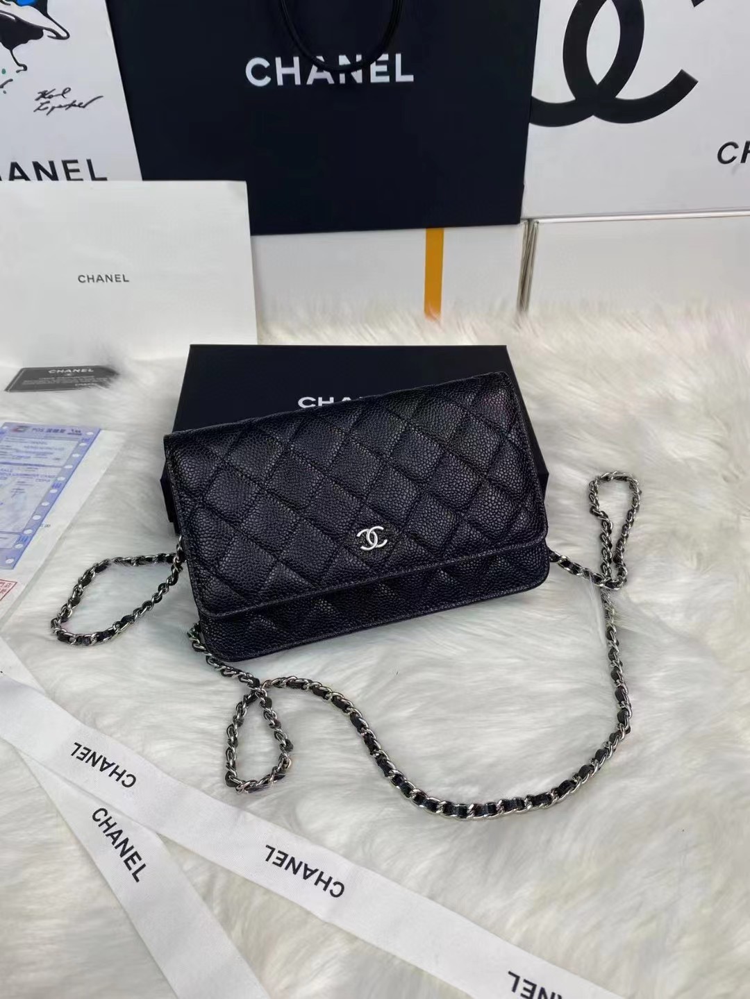 CHANEL WALLET ON CHAIN A33814 - 画像 (10)