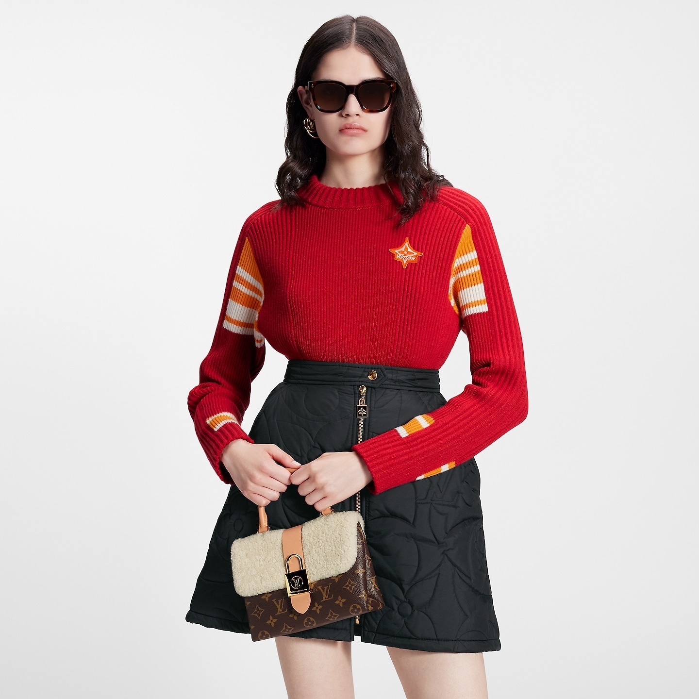 LV シアリング モノグラム トップハンドル バッグ ロッキー BB M46318 - 画像 (6)