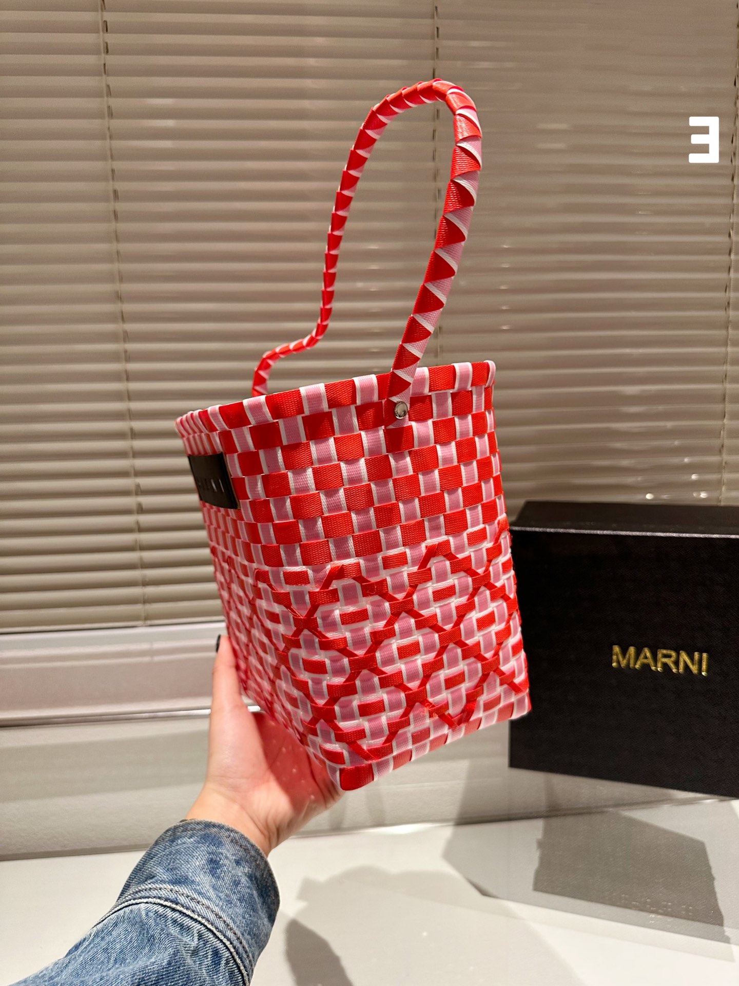【新作!!】大人気★MARNI MARKET★ POD BUCKET BAG - 画像 (5)