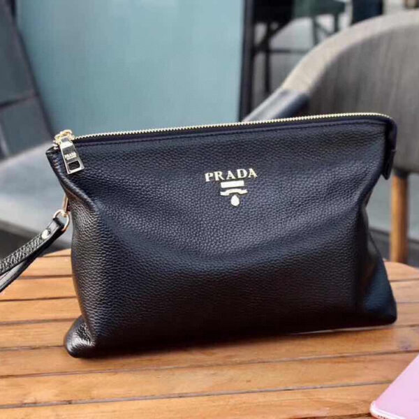 【PRADA 公式 旗艦店】プラダ クラッチバッグ当日出荷 好評に付き再入荷！28*18.5*3CM