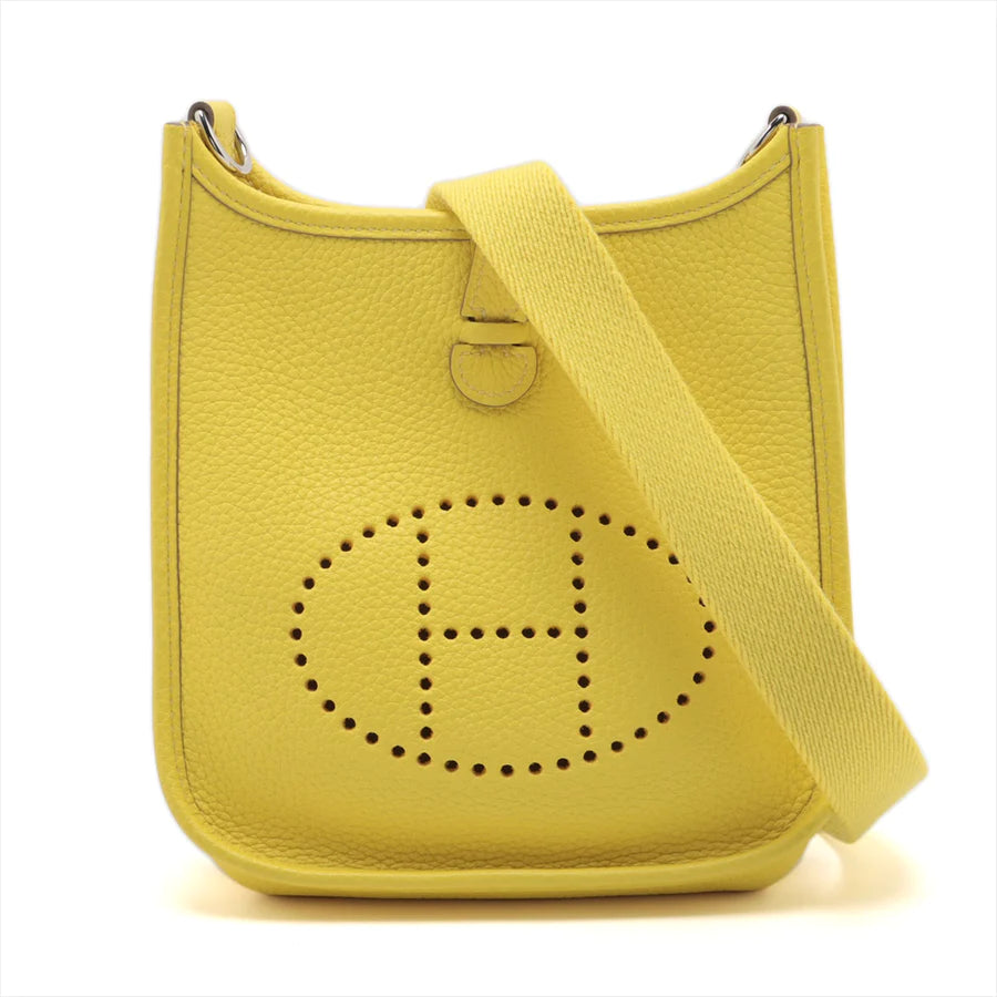 エルメス エブリンTPM トリヨンクレマンス ライム シルバー金具