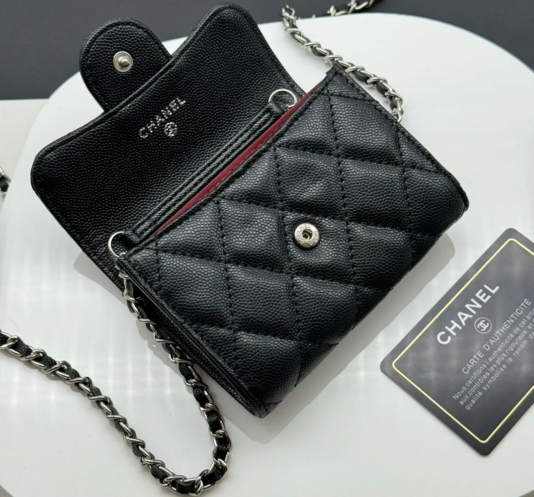 Chanel クラシック チェーン イブニング バッグ ラムスキン AP0238 - 画像 (5)