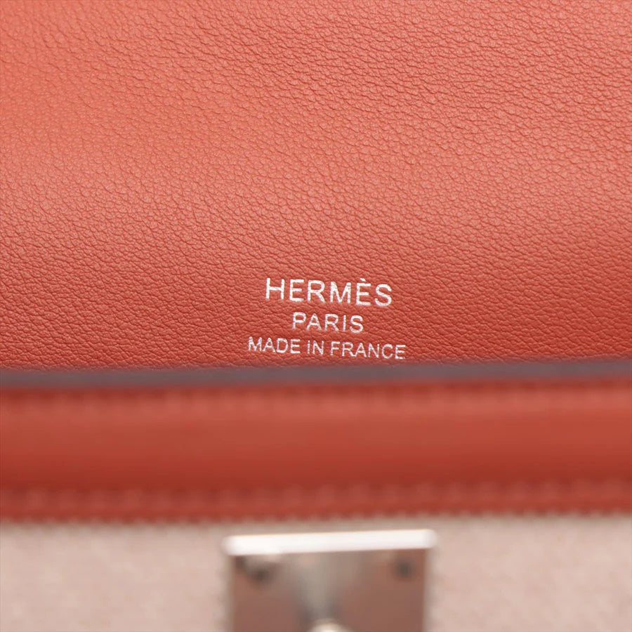 エルメス ケリーヴェルソ25 トワルアッシュ×ヴォースイフト キュイーブル - 画像 (7)