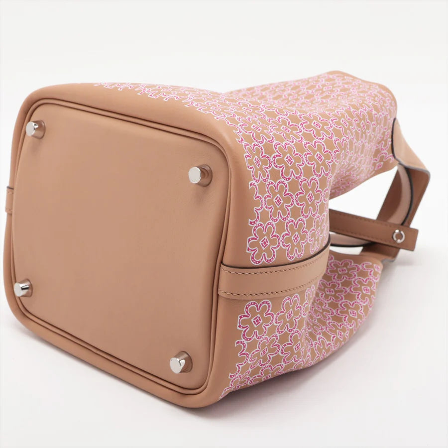 エルメス ピコタンロックPM ラッキーデイジー ヴォースイフト チャイ シルバー金具 - 画像 (6)