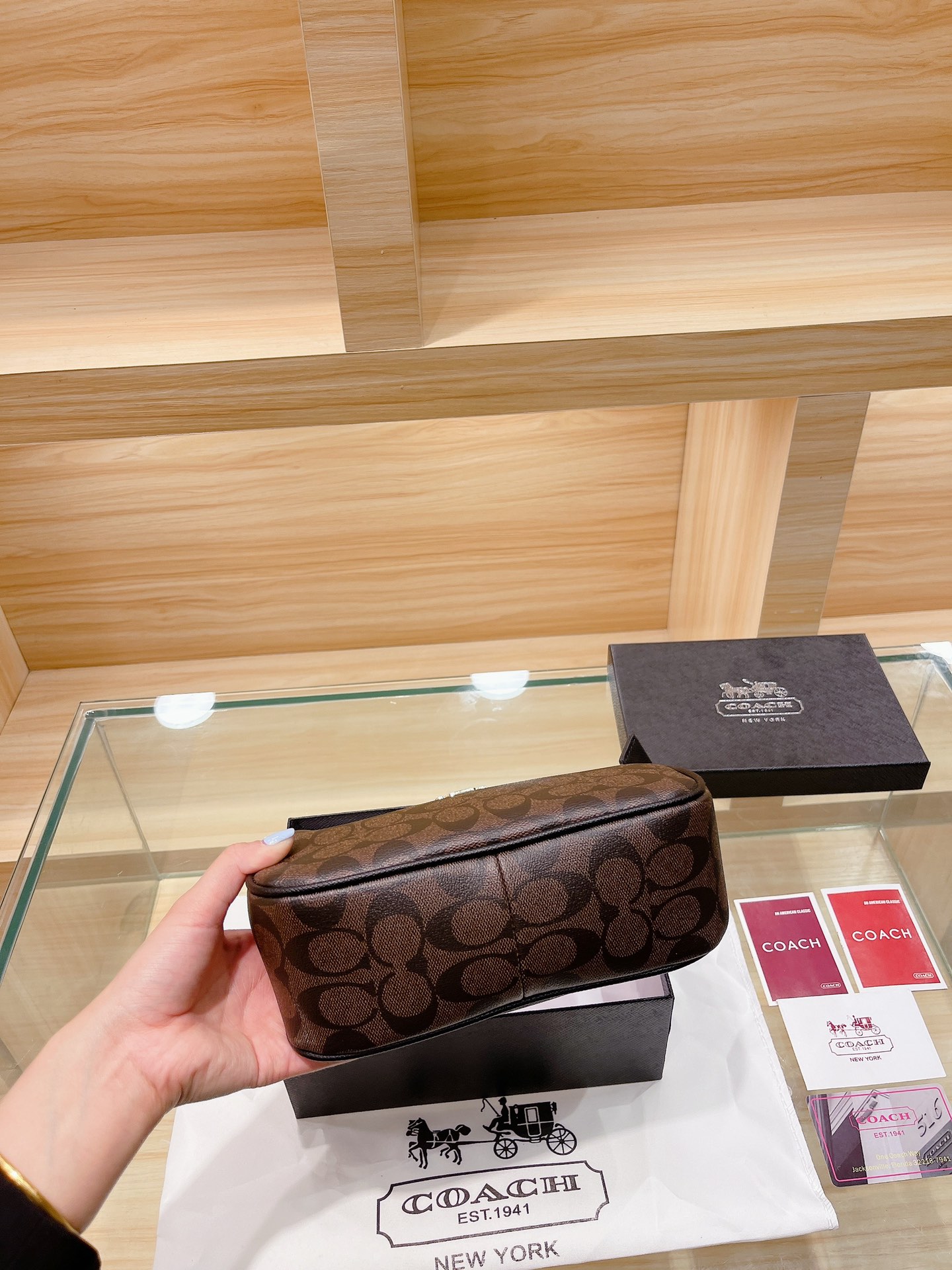 Coach コーチ メッセンジャーバッグ 22.12.5cm - 画像 (4)