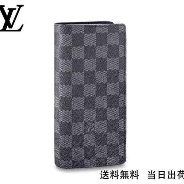 LOUIS VUITTON チェッカー付き折りたたみ式ウォレットRef:N62665