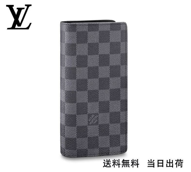 LOUIS VUITTON チェッカー付き折りたたみ式ウォレットRef:N62665