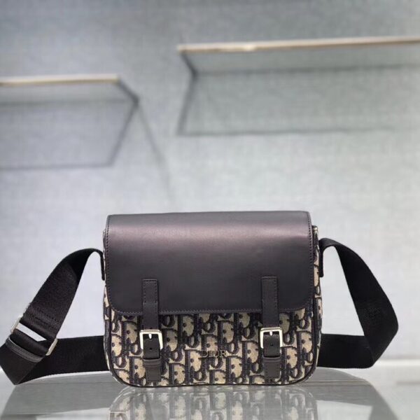 Dior Blue Messenger Bag