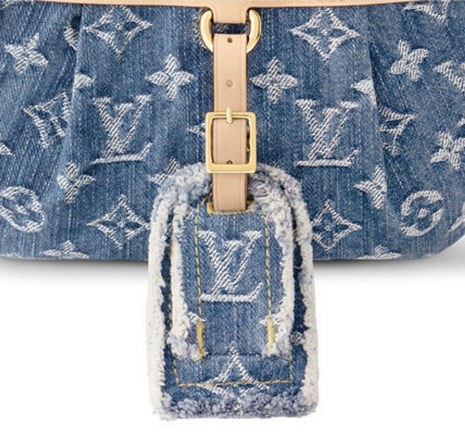 《デニム/可愛いデザイン》LOUIS VUITTON モノグラム バムバッグ M46837 - 画像 (7)