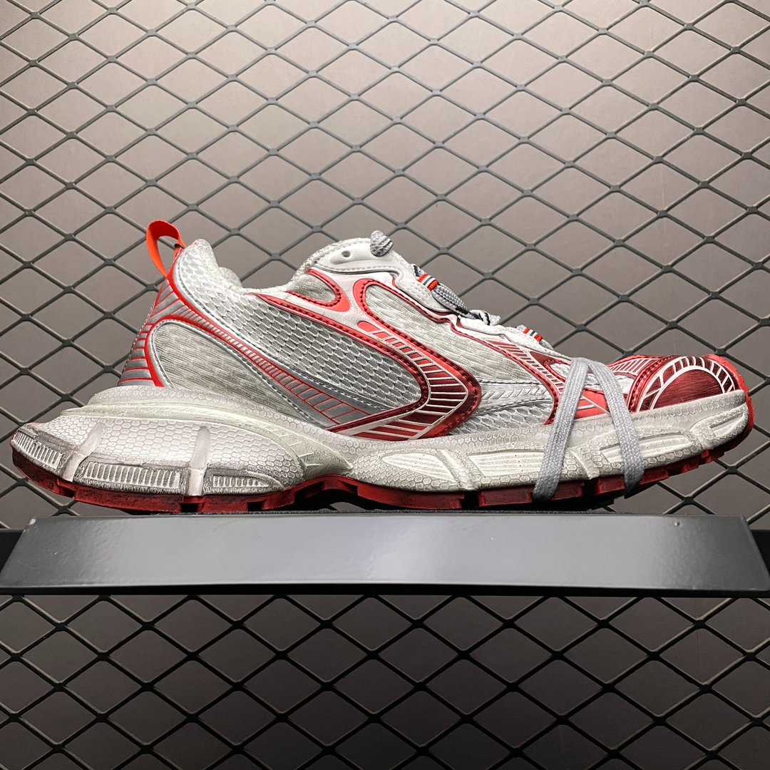 Balenciaga 3XL Sneaker White Red(734734W3XL29060) - 画像 (3)