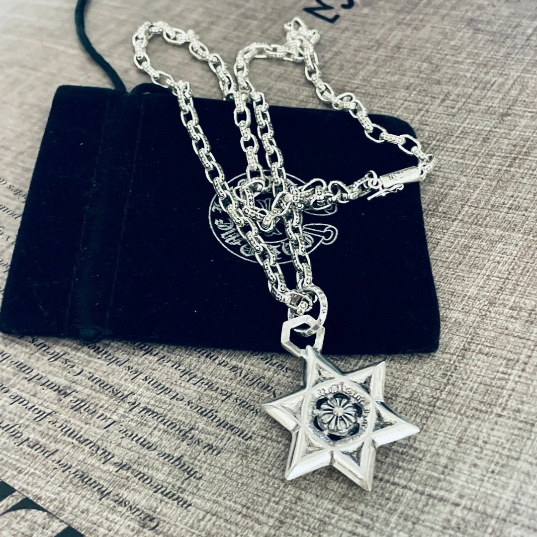 【Chrome Hearts】ネックレス、新しいネックレス万能シンプルファッションオーナメント11 - 画像 (3)