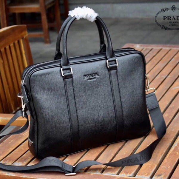 【 PRADA 公式旗艦店】プラダ ブリーフケース 当日出荷 好評に付き再入荷！39*30*6CM