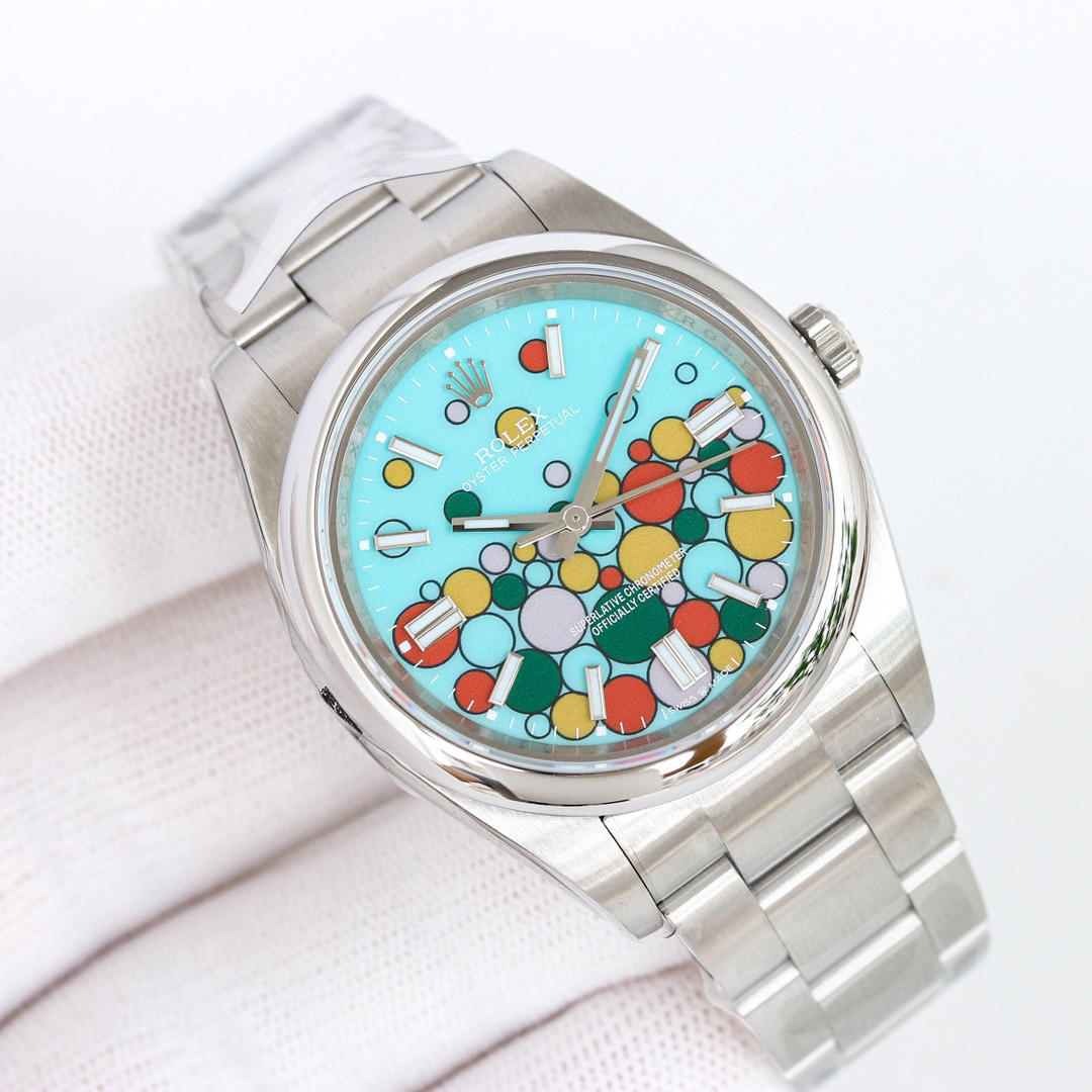 2023新作 ロレックス オイスター パーペチュアル 41 m124300 - 画像 (5)