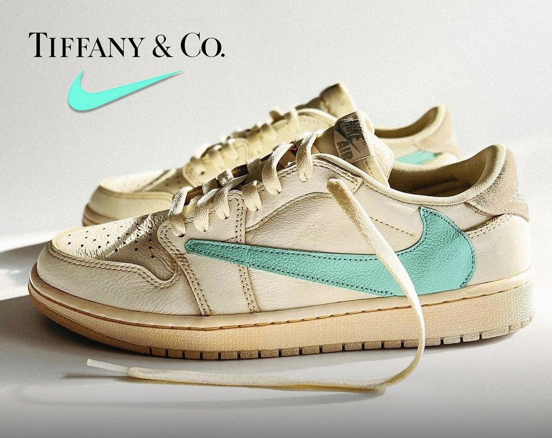 Travis Scott(トラヴィス・スコット)x Air Jordan 1 Low を“Tiffany & Co.