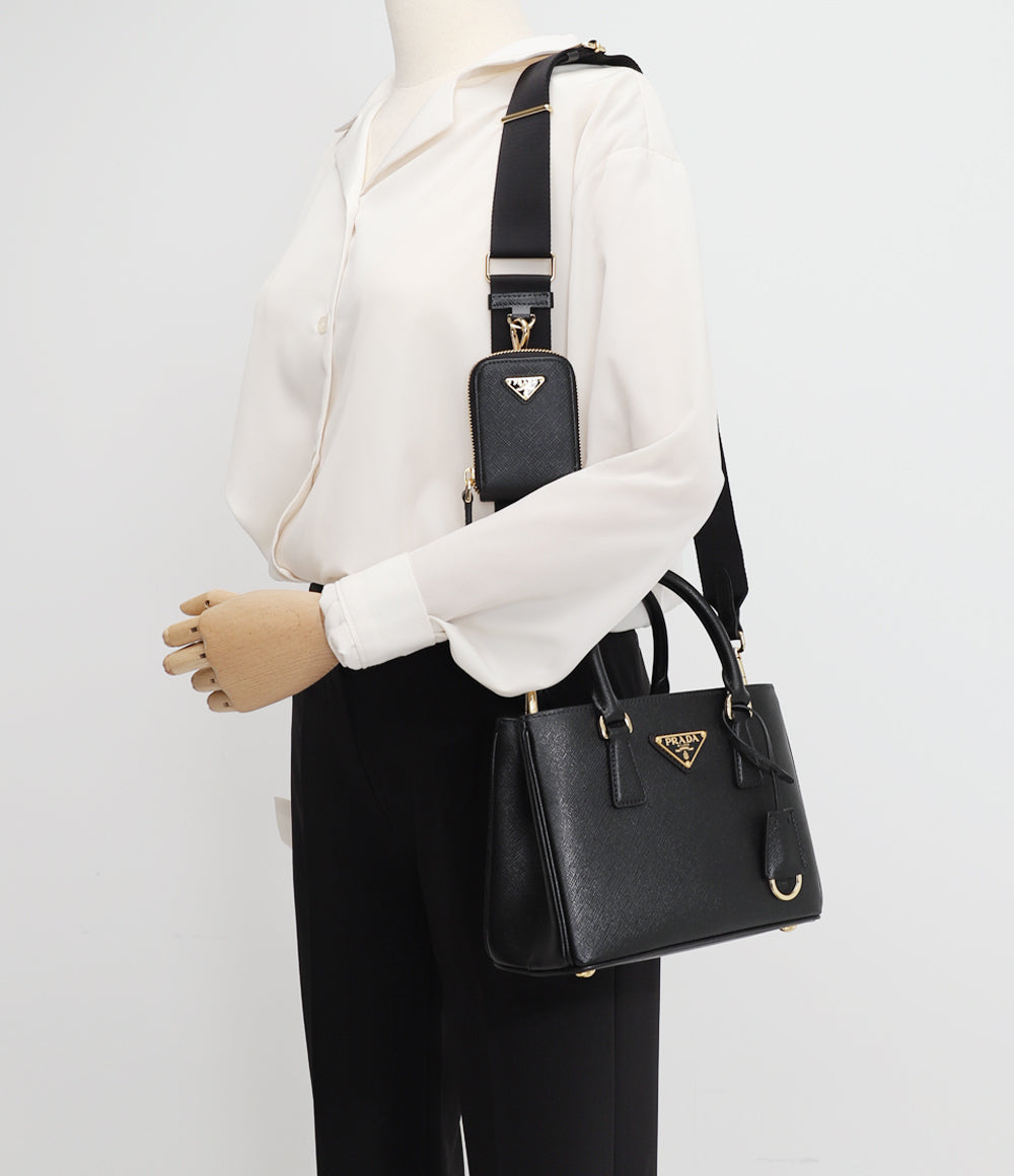 ☆PRADA ガレリア サフィアーノレザー ミニバッグ - 画像 (10)