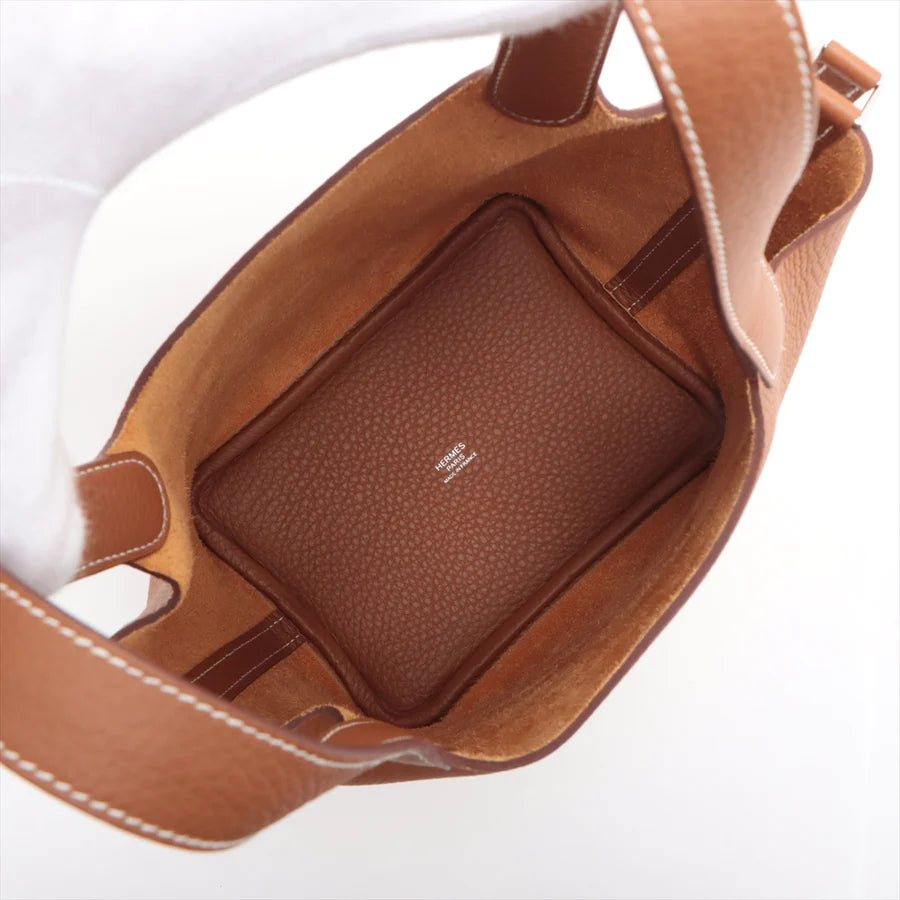 エルメス ピコタンロックPM トリヨンクレマンス ゴールド シルバー金具 - 画像 (5)