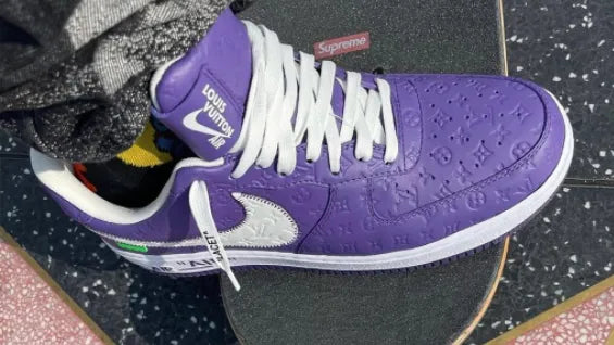 【新商品発売】【今年の新商品】THE LOUIS VUITTON X NIKE AIR FORCE 1【代金引換】七色 - 画像 (13)