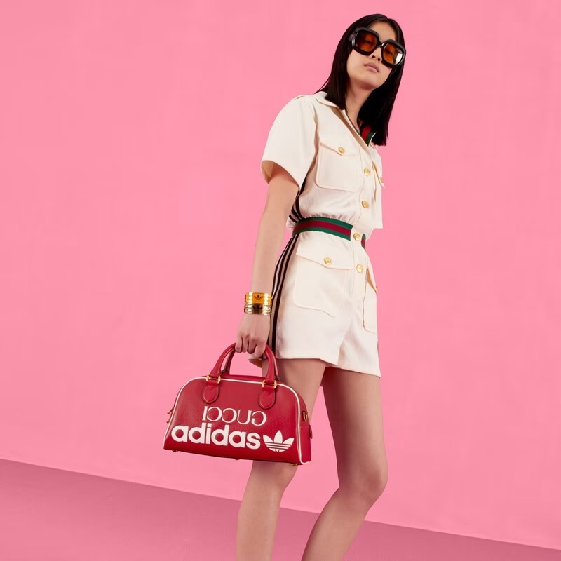 GUCCI●adidas x Gucci ミニ ダッフルバッグ - 画像 (10)