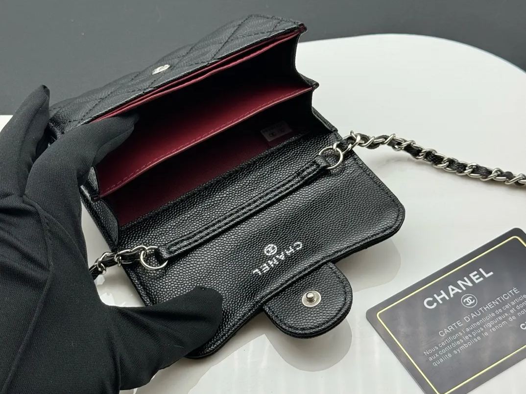 Chanel クラシック チェーン イブニング バッグ ラムスキン AP0238 - 画像 (7)