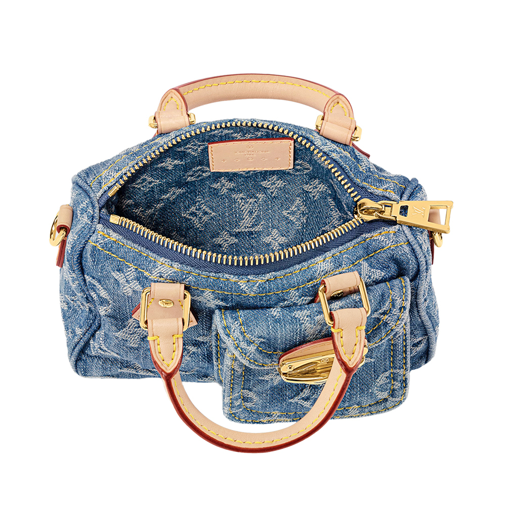 《デニムブルー♪》Louis Vuitton★ナノ・スピーディ M82950 - 画像 (5)