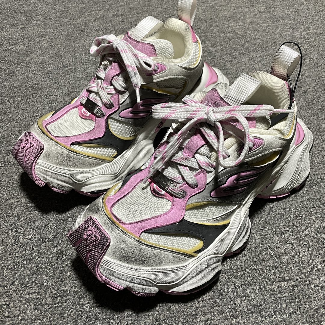 Balenciaga WMNS Cargo Sneaker Grey/White/Pink(785756W2MV11950) - 画像 (7)