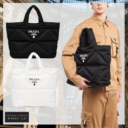 VERY雑誌掲載 PRADA 新作 パデッドRe Nylon トートバッグ-BUYMA - 画像 (3)