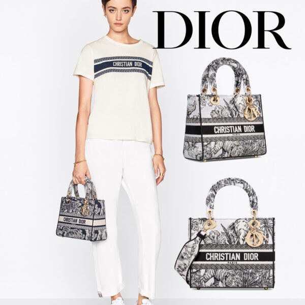 新作 LADY D-LITE バッグ ミディアム 超人気