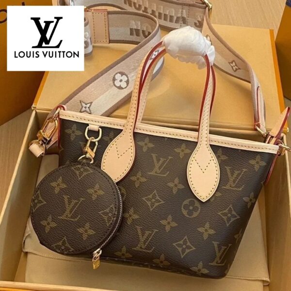 限定★LV ミニトート ネヴァーフル BB モノグラム ハンドバッグ