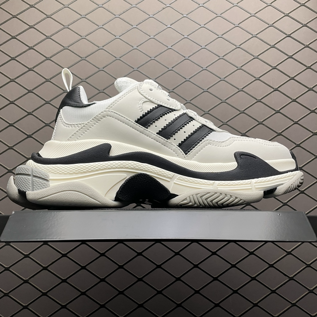 adidas × Balenciaga Triple S White(710021W2ZB9112) - 画像 (3)