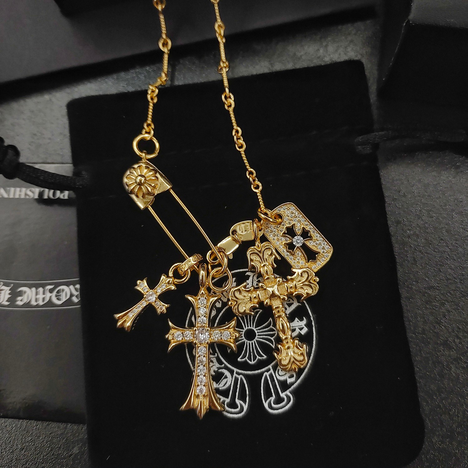 【Chrome Hearts】ネックレス、新しいネックレス万能シンプルファッションオーナメント - 画像 (3)