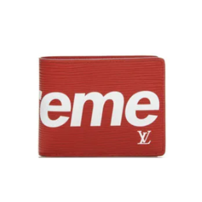 【LOUIS VUITTON】入手困難 Supreme×LouisVuitton エピ ウォレット レッ - 画像 (3)