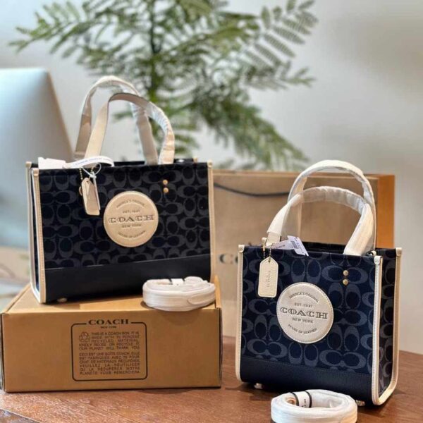 Coach コーチ キャンバス トートバッグ 30*22cm 22*21cm