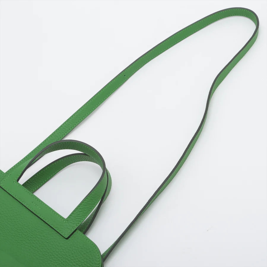 エルメス アルザン25 トリヨンクレマンス ヴェールユッカ シルバー金具 - 画像 (6)